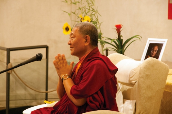 Ringu Tulku Rinpoche a Sovizzo e Vicenza, settembre 2016