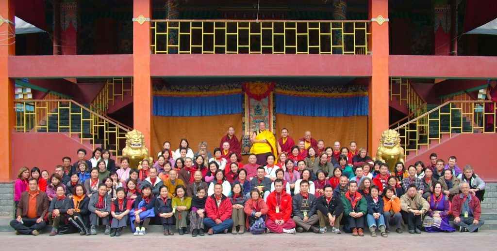 gruppo del primo corso di mahamudra